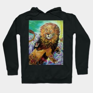 Mystic Crystal Lion Hoodie